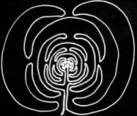 Labyrinth=Erkenntnisbaumfrucht=Lebensbaumkrone=Seinsbltenknospe=ICH:bin=der:Weg