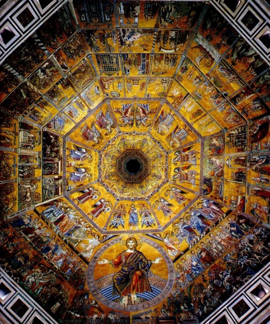 Gesamtmosaik (Baptisterium in Florenz)