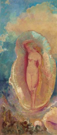 im Hintergrund dieses Venus-Bildes von Odilon Redon zeigt in Dalis halluzinogenem Torero die verdoppelte Venus von Milo ihre kalte Schulter